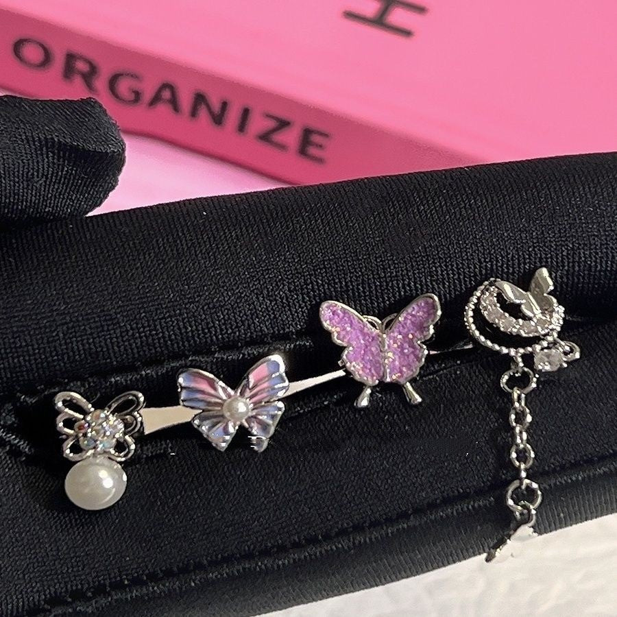 Butterfly Ear Bone Nail Flat Bottom Screw