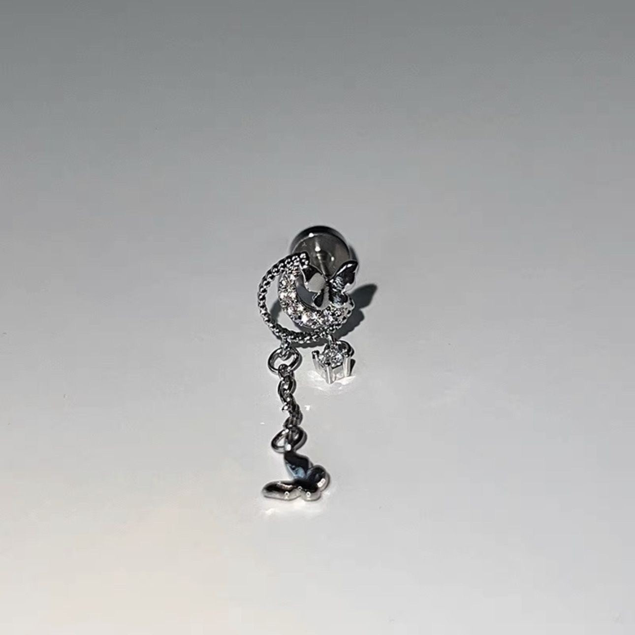 Butterfly Ear Bone Nail Flat Bottom Screw